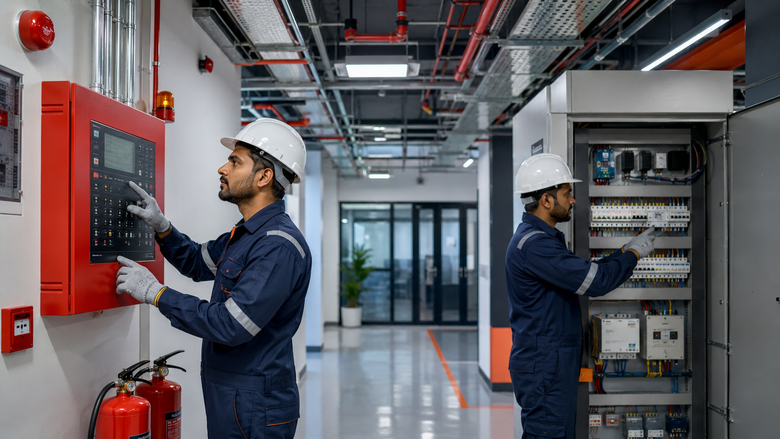 Ignivolt fire safety and electrical operations visual